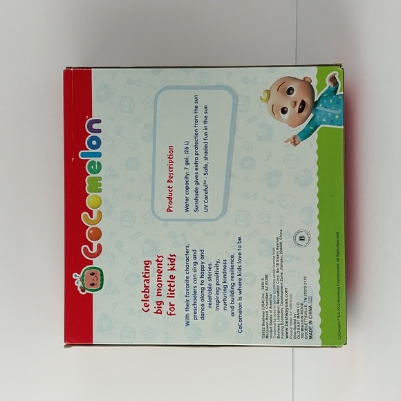 CoComelon Shaded Baby Pool - Picture 2 of 4